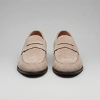 Men's Suede Penny Loafers - Smart Casual Shoes