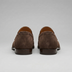Men's Suede Penny Loafers - Smart Casual Shoes