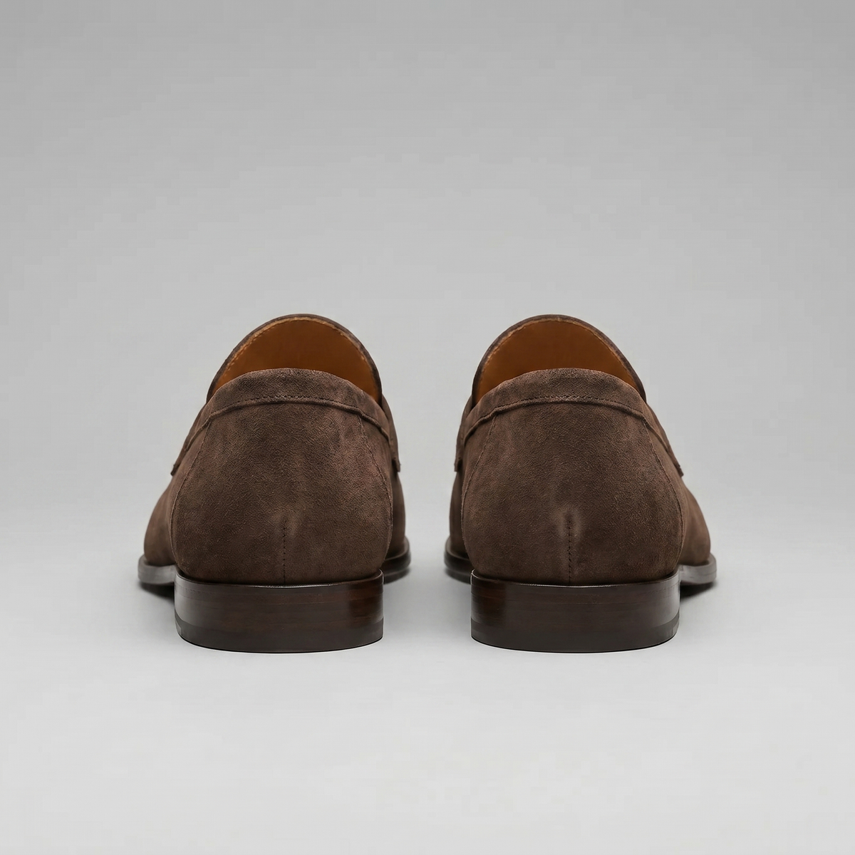 Men's Suede Penny Loafers - Smart Casual Shoes
