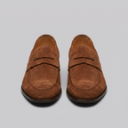 Men's Suede Penny Loafers - Smart Casual Shoes