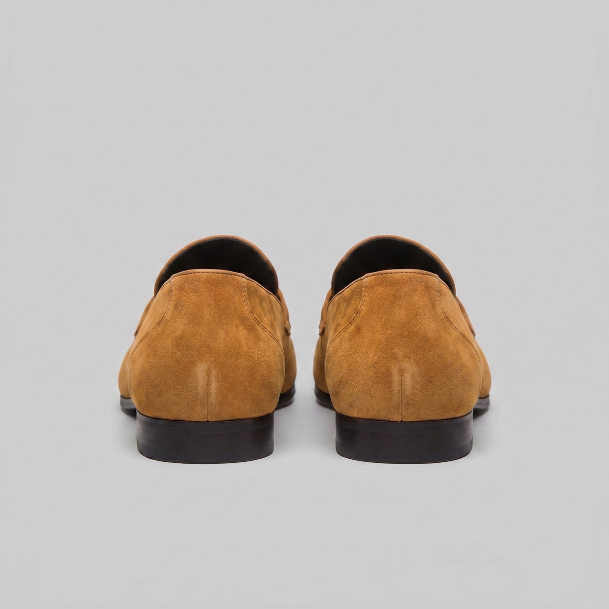 Men's Suede Penny Loafers - Smart Casual Shoes