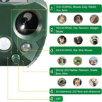 Ultrasonic Bird & Pest Defender - Bird Scarer - Wild Eye Vision