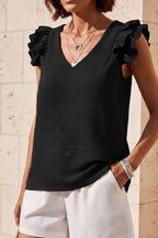 Christine Brewer Grace V-Neck Top for Women, stylish and comfortable women's top in a flattering V-neck design.