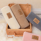 Sherpa Fleece Sofa Cover - Non-Slip Couch Throw