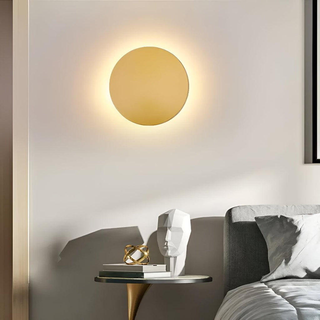 Wandlamp Minimalistisch Rond met LED Halo Effect