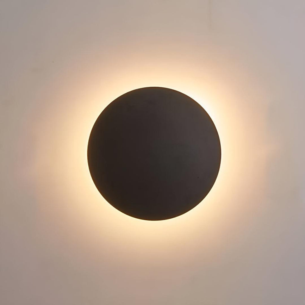 Wandlamp Minimalistisch Rond met LED Halo Effect