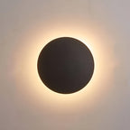 Wandlamp Minimalistisch Rond met LED Halo Effect