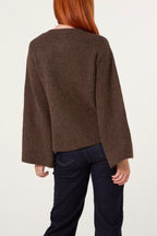 Women's Soft Touch Cardigan With Side Tie Detail