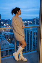 Women's Long Boots Modern in White — secondary ugc