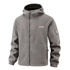 Women's Fleece Jacket and Jogging Pants Set - Two-Piece Loungewear