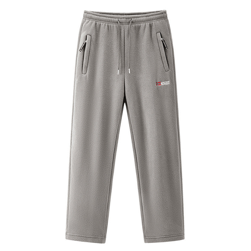 Women's Fleece Jacket and Jogging Pants Set - Two-Piece Loungewear