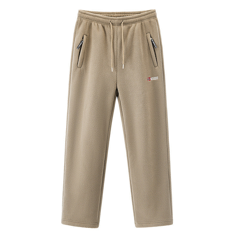 Women's Fleece Jacket and Jogging Pants Set - Two-Piece Loungewear