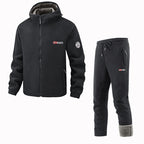 Women's Fleece Jacket and Jogging Pants Set - Two-Piece Loungewear