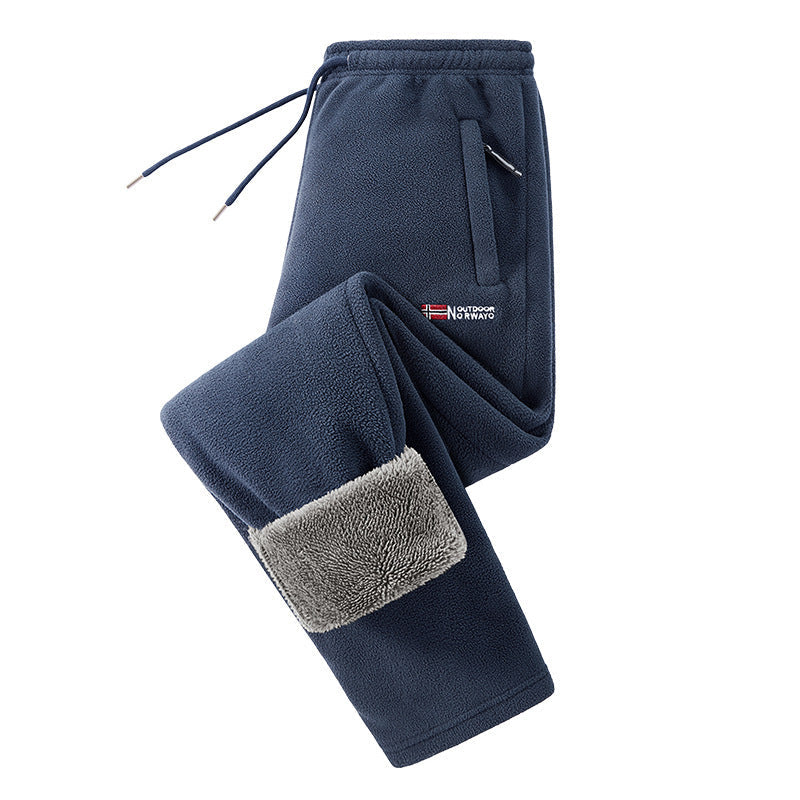 Women's Fleece Jacket and Jogging Pants Set - Two-Piece Loungewear