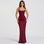 Corinne Corset Satin Maxi Dress_2