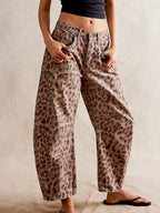 Women's Wide Leg High Waist Denim Jeans