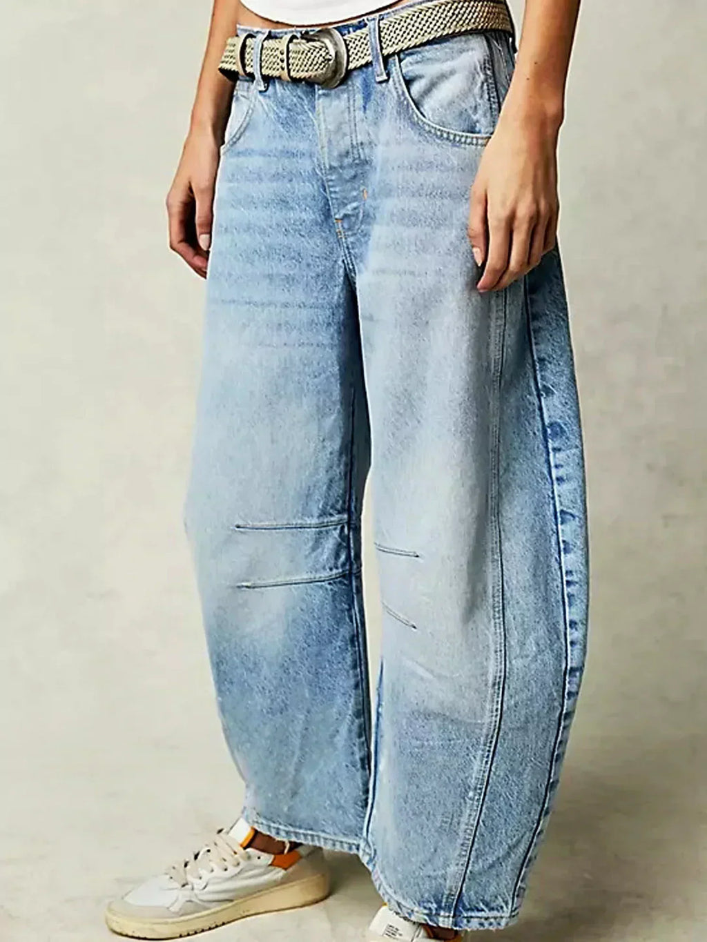 Women's Wide Leg High Waist Denim Jeans
