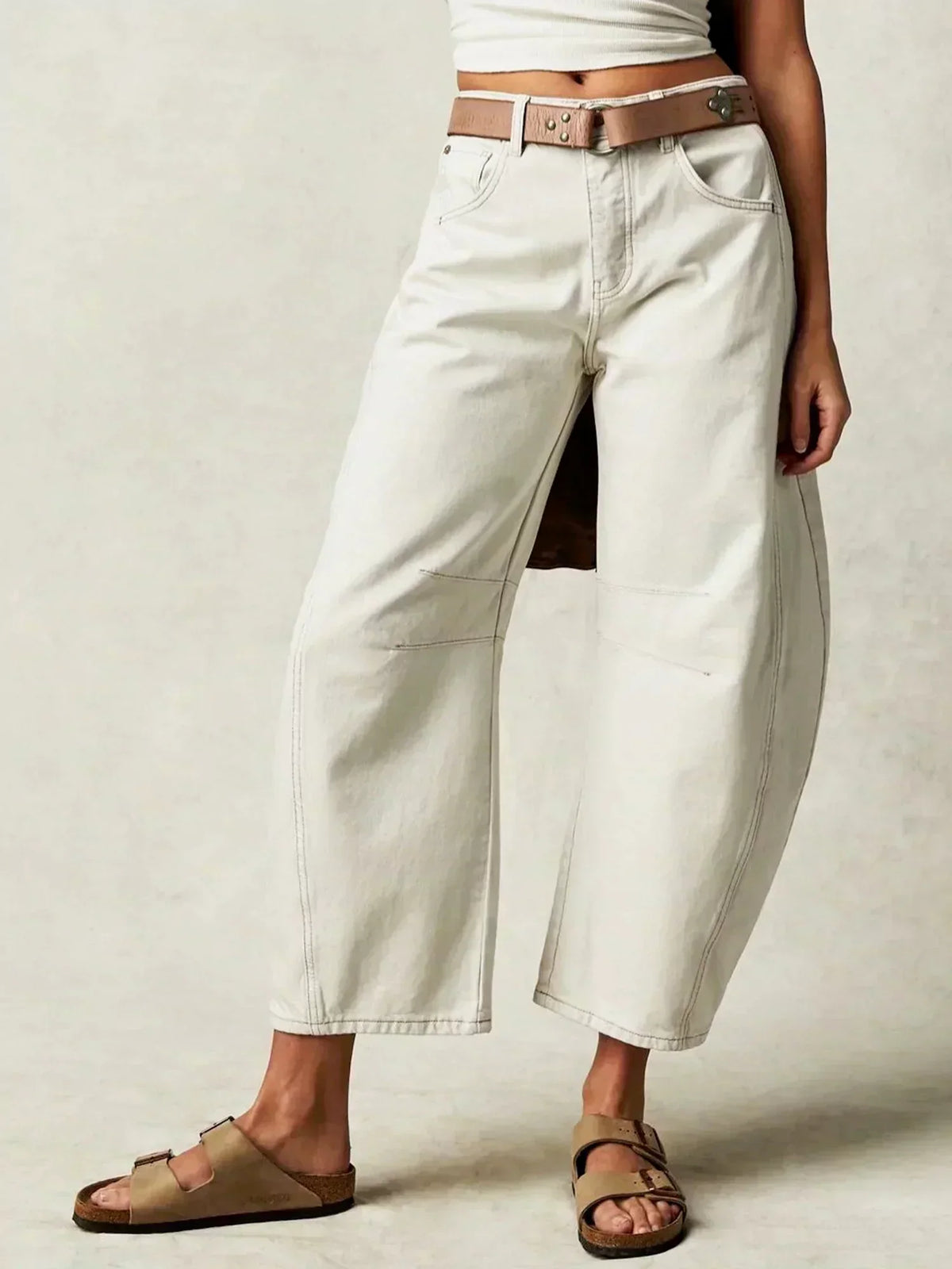 Women's Wide Leg High Waist Denim Jeans
