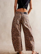 Women's Wide Leg High Waist Denim Jeans