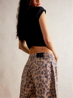 Women's Wide Leg High Waist Denim Jeans