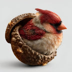woodland animal acorn christmas tree ornaments